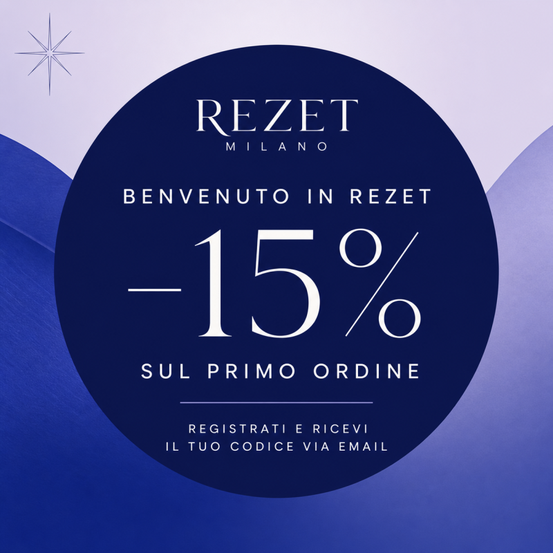 Buono di benvenuto Rezet Milano: 15% sul primo ordine